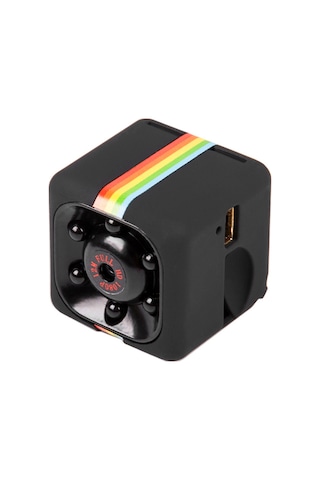 Neevoyu Quelima Sq11 Siyah Mini Dvr Spor Kamerası - Döner Klip, Sürekli Kayıt, 120 Derece Lens, 720p Video