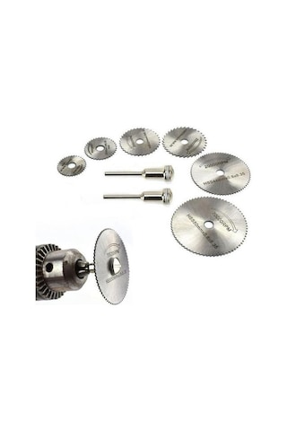 8 Parça Mini Testere Bıçak Ahşap Alüminyum Plastik Kesme Dremel