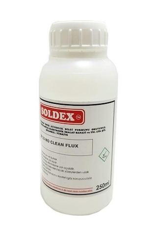 Soldex Sr33 No Clean Şeffaf Sıvı Flux 250Ml