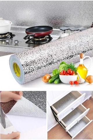 Tezgah Üstü Çekmece Folyo Kaplama Kendinden Yapışkanlı 60cm 3,00m