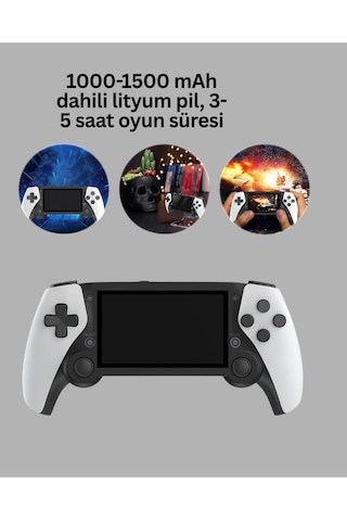 Taşınabilir 4.3 Ekranlı Retro Oyun Cihazı -