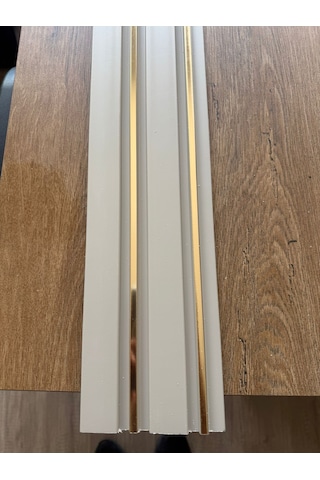 Polimer Vizongold Duvar Ofis Tv Arkası Koridor Dekoratif Panel 5 Adet 55 Cm