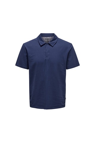 Only & Sons Erkek Polo Yaka T Shirt 22028694 Lacivert Lacivert