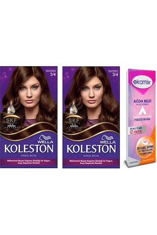 Koleston Krem Boya 3/4 Koyu Kestane 2 Adet
