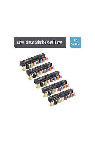 Kahve Dünyası Selection Kapsül Kahve 5 x 10 Kapsül