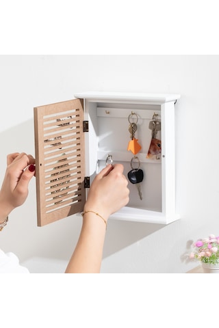 Porsima 2069 Duvara Montajlı Dekoratif Anahtarlık Dolabı 21x25,5c
