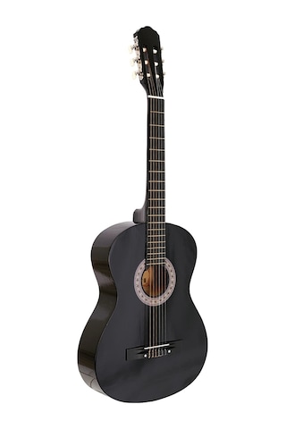 Arriva Tam Boy 4/4 Siyah Klasik Gitar ( Kılıf ve Pena Hediye )