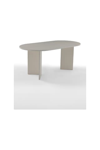 Harmony Nara Sadece Masa Oval Masa 180x75x90 Cm Aytaşı - Modern Tasarım Beyaz