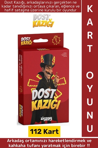 Eğlenceli Yılbaşı Arkadaş Grubu Parti Cesur Komik Bol Kahkaha Neşeli Oyun-dost Kazığı 112 Kart