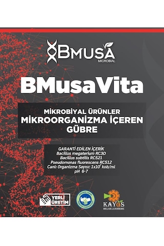Bmusavita 250cc Microbiyal Gübre 250 ML