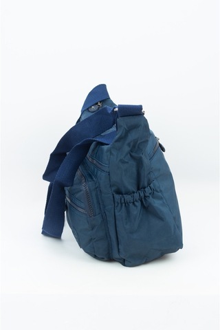 Krinkıl / Klinkır Su Geçirmez Kumaş Çok Gözlü Çapraz Kol Ve Omuz Postacı Çantası Lacivert 9507 Lacivert