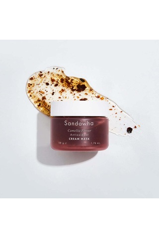 Sandawha Camellia Flower Antioxidant Cream Mask 65 Ml Antioksidan Yüz Kremi Maskesi