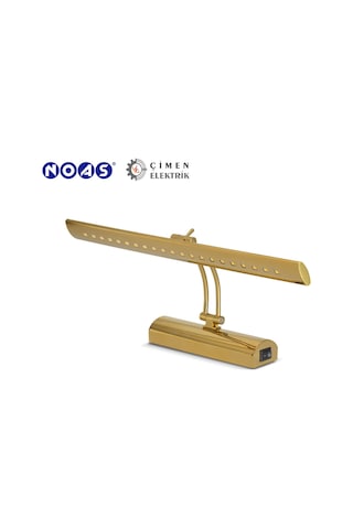 Noas Yl85 2702 Gold Kasa Madrid Led Aplik 7w 3200k Gün Işığı Gold