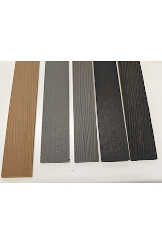 Deckline Kompozit Panel Çit Çıtası 123 Cm Acı Kahve