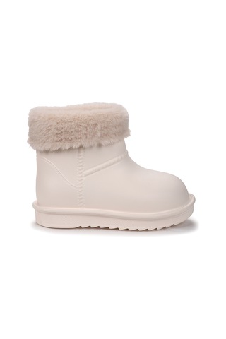 Kiko Kids Geta Su Geçirmez İçi Kürklü Kız Çocuk Eva Yağmur Kar Çizme Krem Krem