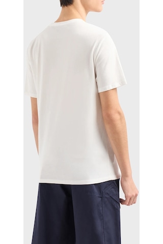 Armani Exchange Erkek T Shirt 3dztac Zj9tz 1116 Beyaz