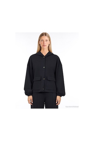 Yargıcı Regular Kapüşonlu Yaka Uzun Kol Sweatshirt 26kksw9005l 001 Siyah