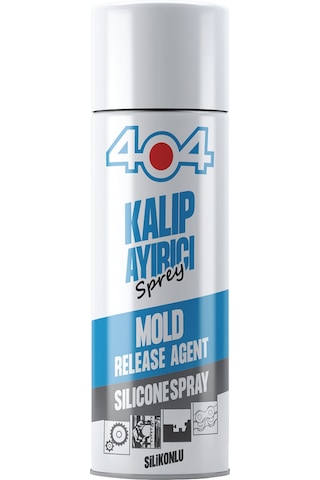 404 Kalıp Ayırıcı Silikon Sprey 400 Ml