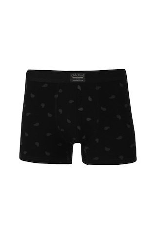 John Frank Desenli Pamuklu Boxer Erkek Boxer Jfbuc111 Siyah