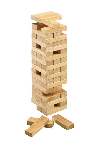 Pırıl Jenga Ahşap Denge Oyunu 54 Parça