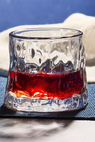 Greta Şeffaf 2'li Kristal Viski Kokteyl Meşrubat Bardağı Japon Style 160ml