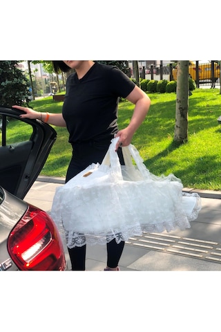 Sema Baby Fistolu Lüx Yenidoğan Bebek Yatağı Portbebe