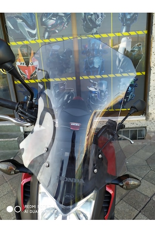 12-15 Honda Nc700X Nc750X Uzun Ön Cam Zeus Açık Füme 55cm 4mm
