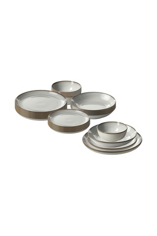Ikea Gladelig Yemek Takımı 24 Parça Gri