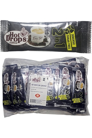 Hot Drops 2'si 1 Arada Sütlü Otobüs İkramlık Hazır Kahve 40 x 5 G
