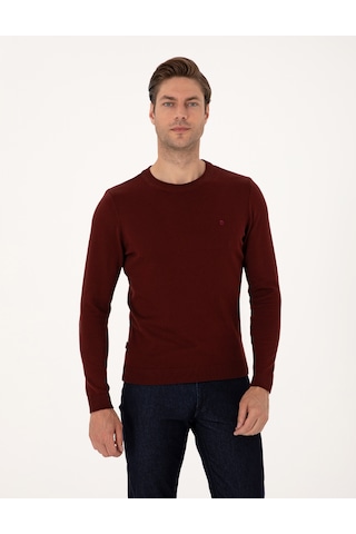 Pierre Cardin Erkek Bordo Kazak /triko 50314192-vr014 Bordo