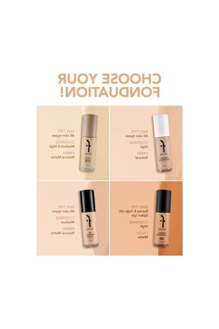 Yüksek Kapatıcılı Fondöten Spf15 İle Doğal Görünüm 00