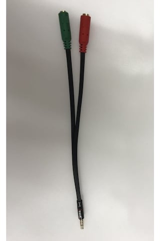 Qport Q-A15 Audıo + Mıc To 3.5Mm 15Cm Kulaklık Çevirici