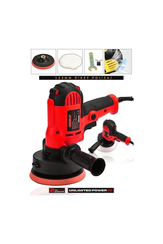 Assur Pro 450w Elektrikli 125mm Dikey Polisaj Zımpara Makinesi-2575
