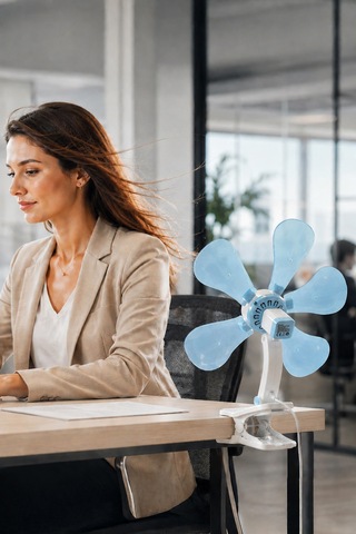 Masa Ustu Klıpslı Fan 7611 Kıwı