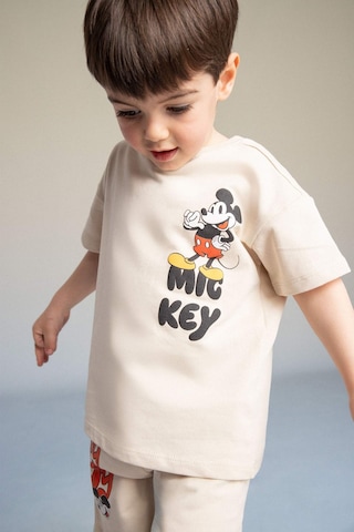 Defacto Dısney Mıckey & Mınnıe 2li Takım Erkek Bebek G9911a526smbg702 Bej-bg702