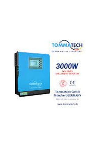 Tommatech 3 Kw 3000 W Tam Sinüs Akıllı İnverter 24V Tt-New3K