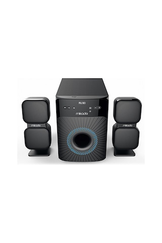 Mikado MD-360BT 2+1 38 W BT/AUX/USB/FM/LED Ekran Multimedya Hoparlör