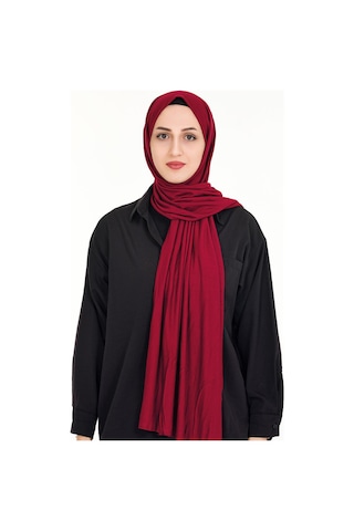 Sensu Tesettür Penye Şal Bordo