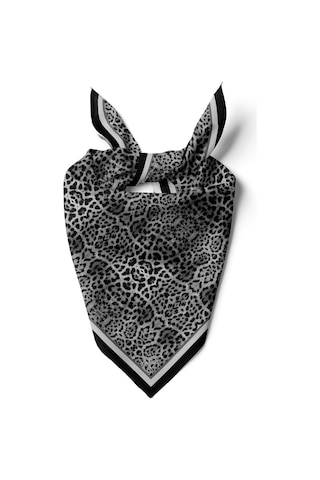 Leopar Desen Bandana/fular Gri