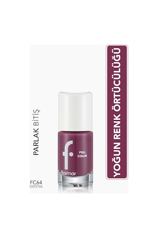 Flormar Full Color Parlak Bitişli Oje FC64