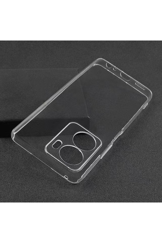 Vivo Y16 Kılıf Şeffaf Silikon Hibrit Case Kapak