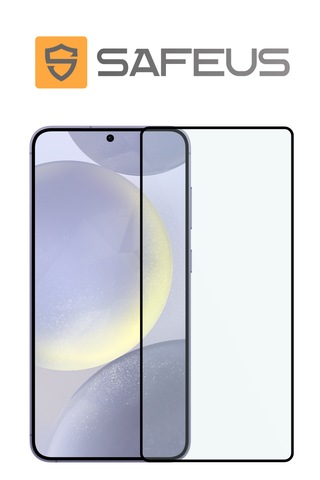 Safeus Tam Kaplayan Parmak İzi Bırakmayan Safir Ekran Koruyucu Cam , Samsung S24 İle Uyumlu
