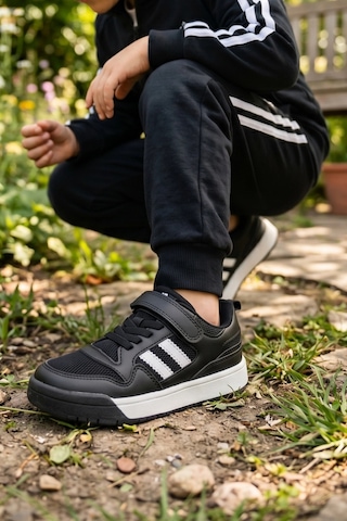 In Step Campus Unisex Siyah Çocuk Spor Ayakkabı