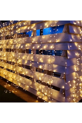 Led Günışığı Perde 2x2 Metre 320 Led 8 Fonskiyonlu Dekor Amaçlı .
