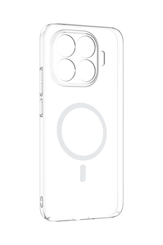 Xiaomi 15t Pro Kamera Korumalı M-safe Şarj Özellikli Şeffaf Mkst London Silikon Kapak - Şeffaf Şeffaf