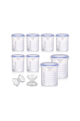 Xurunkeji Takım Boya Kabı, Paslanmaz Çelik Karıştırma Topu, Rötuş Boya Saklama Kapları, Artan Boyayı Yeniden Boyamak İçin, 1000 Ml