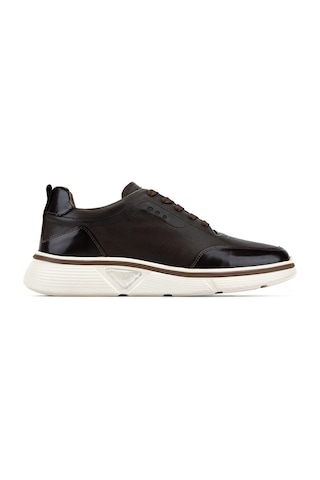 Tamer Tanca Erkek Hakiki Deri Kahverengi Sneakers & Spor Ayakkabı 1237 23088 Erk Ayk Sk26-27 Kahve