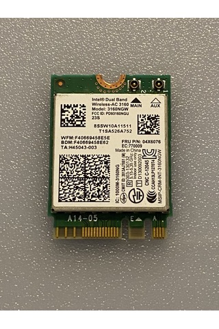 Lenova G50-80 Wifi Kart 3160ngw Lenova G50-80 Wifi Kart 3160ngw