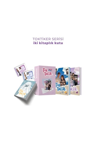 Toktiker Serisi İki Kitaplık Hediyeli Kutu