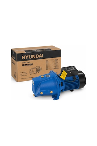Hyundai Hjm100w Elektrikli Su Pompası 1 Hp 750 W 58 L/dk 47 M Basma Yüksekliği